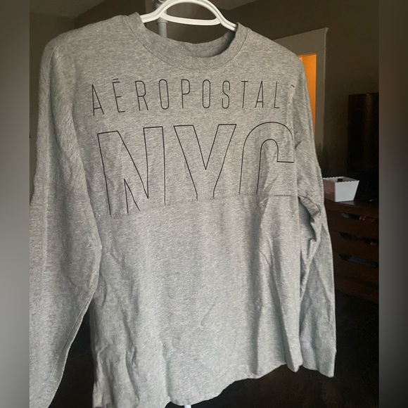 Aeropostale Gray Long Sleeve XS Women’s - Picture 2 of 4